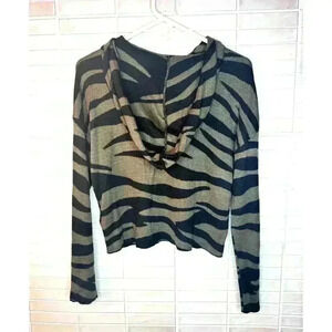 Anthropologie cropped sweater women's size extra small